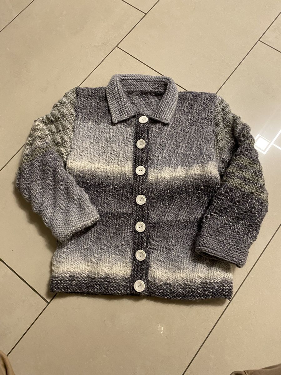 Giacche: Neue gestrickte  Wolle Jacke – Nuovo (secondo la descrizione) da Kreuzlingen venduto da Lukma64