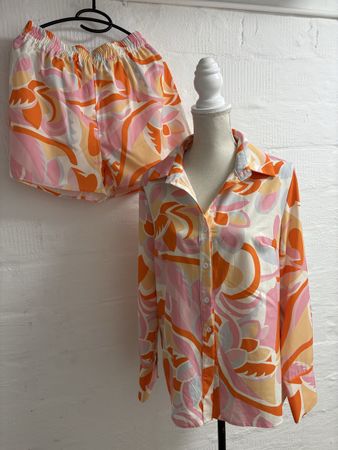 Damen Zweiteilerset,Gr.L;Shein