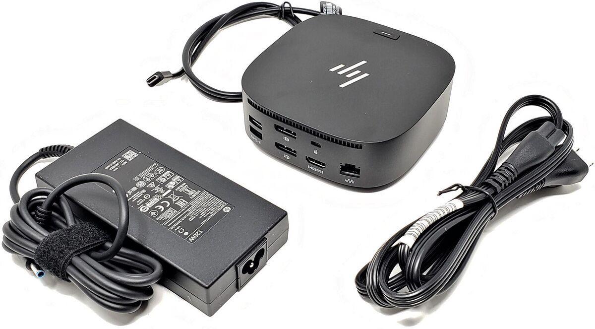 Hewlett Packard Dockingstation: HP G5 - Docking Station (Noir) – Gebraucht aus Genève von bmspcshop