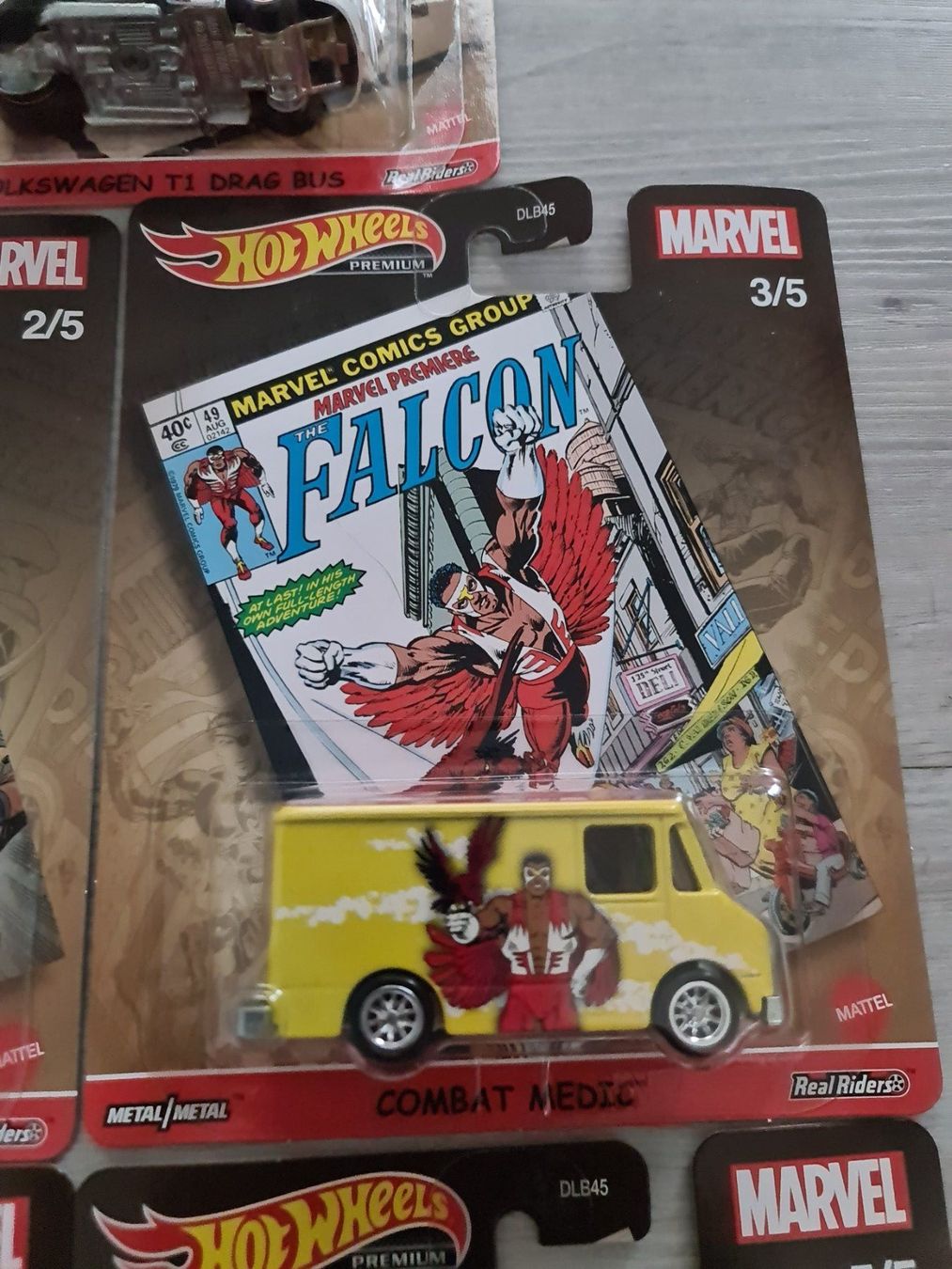 Hot Wheels Modellini d'auto: komplettes Set Hot Wheels Premium Marvel 2021 – Nuovo e nell'imballaggio originale da Adlikon venduto da Mmartin0 3