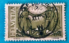 Nr.143 Friedenmarken  GESTEMPELT 1919   
