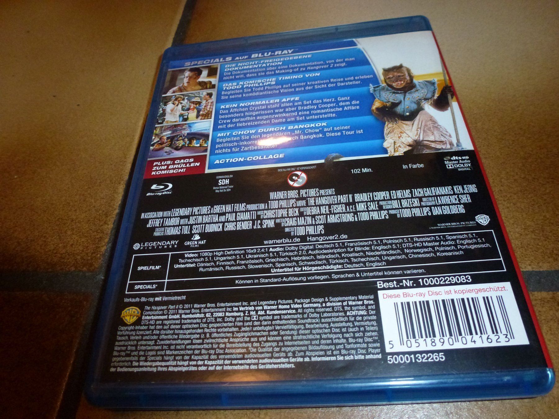 Tutti i DVDs: Hangover BLU-RAY – Usato da Olten venduto da Disc-Verkauf 2
