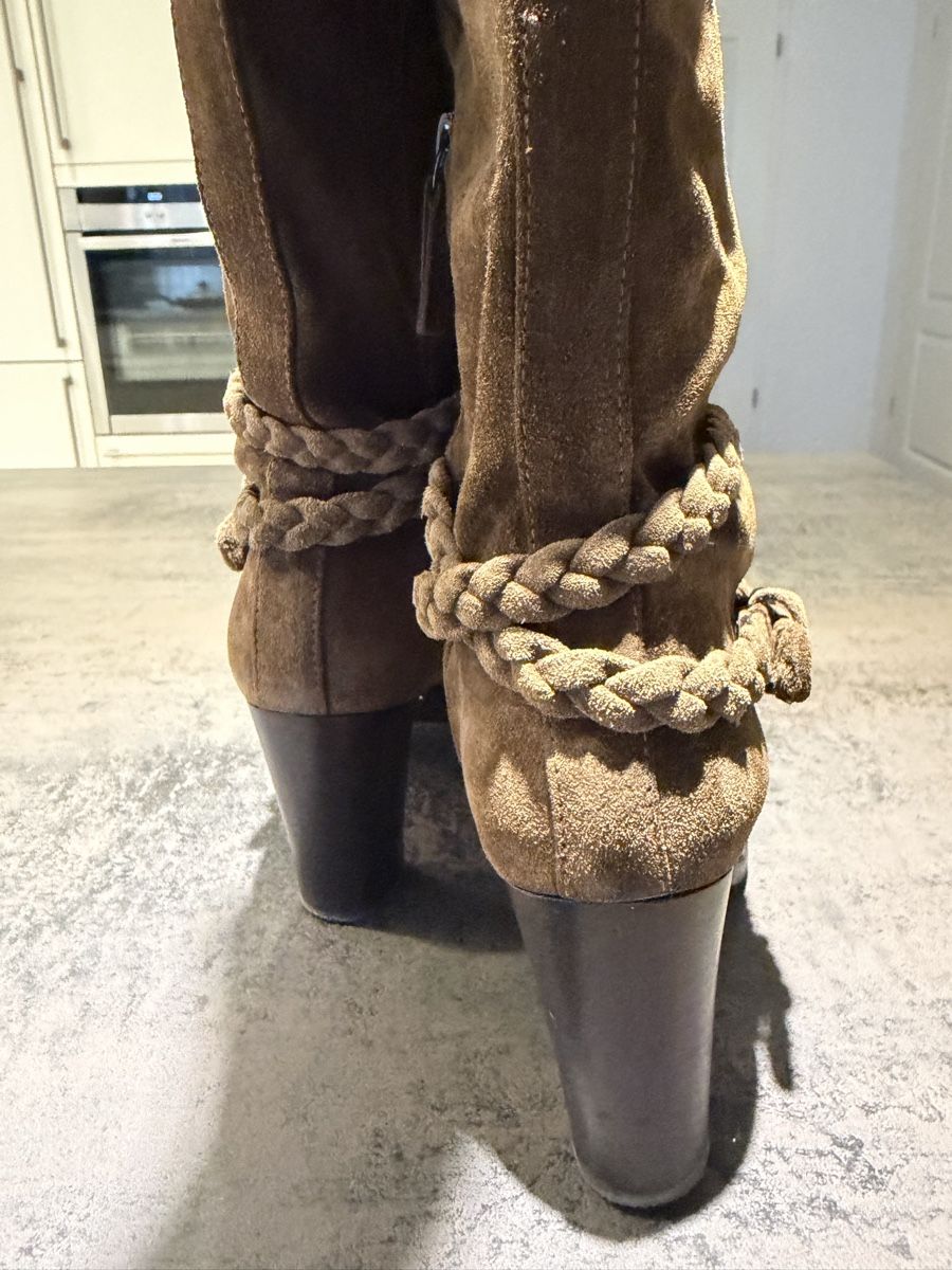 Massimo Dutti Damenschuhe: Damen Stiefel Wildleder Massimo Dutti – Gebraucht aus Wigoltingen von Tatyana79 4