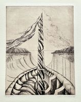 Walter EHRISMANN (1943) RADIERUNG - signiert und datiert