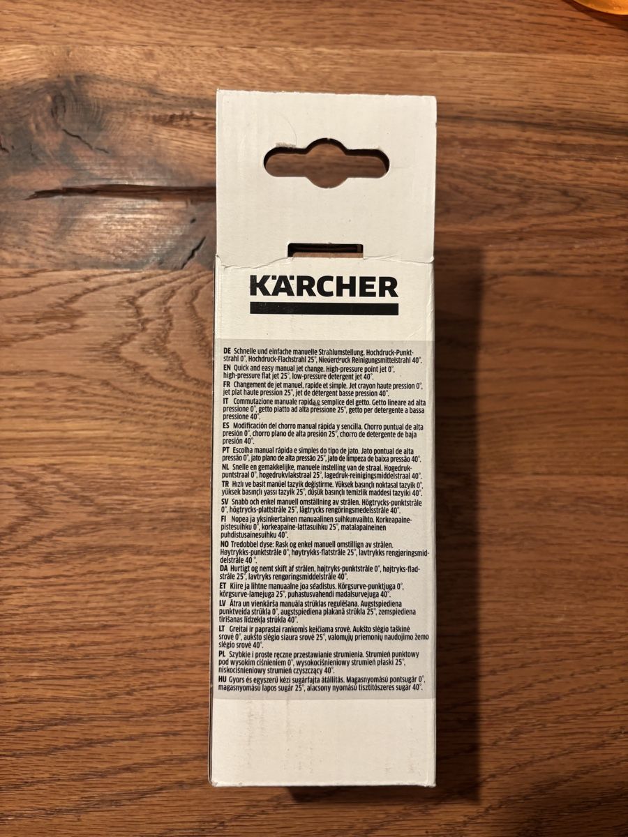 Kärcher Idropulitrici ad alta pressione: Kärcher Dreifachdüse, neu! – Nuovo e nell'imballaggio originale da Küssnacht am Rigi venduto da Duwir 2