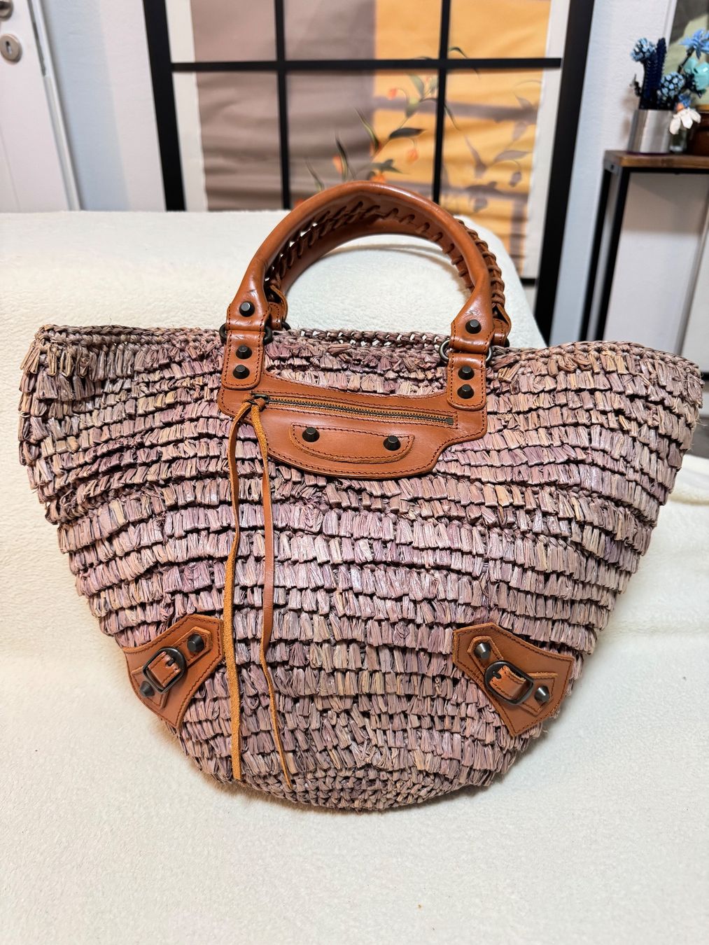Balenciaga Borse da donna: Balenciaga raffia bag – Usato da Villigen venduto da WY26
