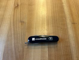 Victorinox Taschenmesser mit Aufdruck "crowdhouse"