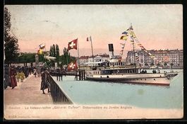 Genève, Bateau-salon Général Dufour d