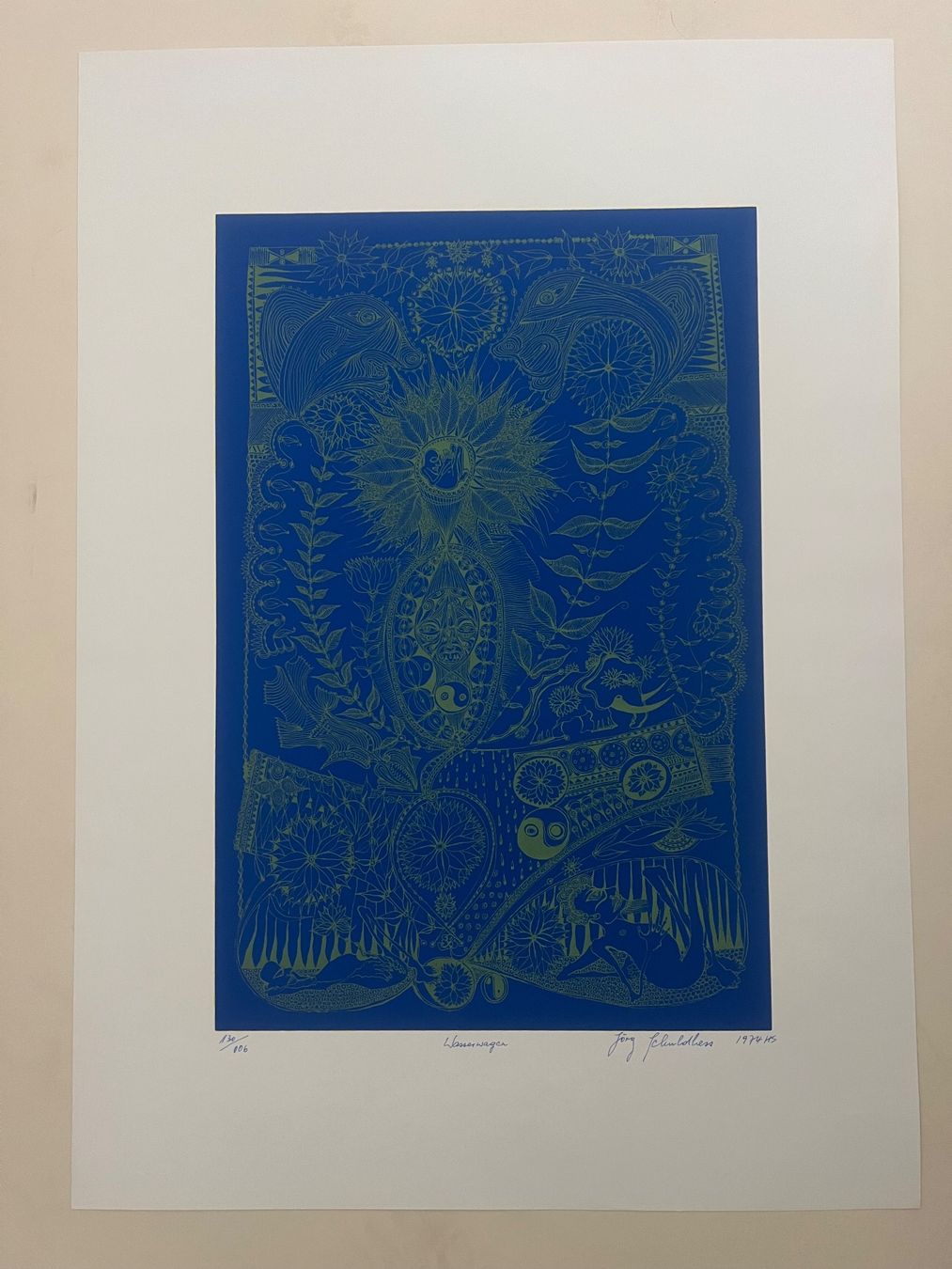 Grafica & Litografie: Jörg Schuldhess, handsigniert, nummeriert – Usato da Rain venduto da Pic-Ass 1