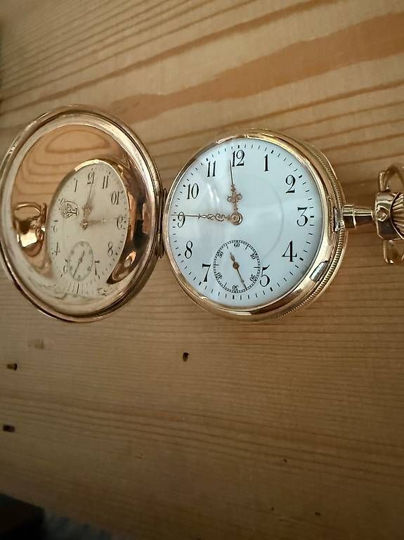 Orologi: Savonette Taschenuhr 585 Gold – Usato da Laax GR venduto da oc76 2
