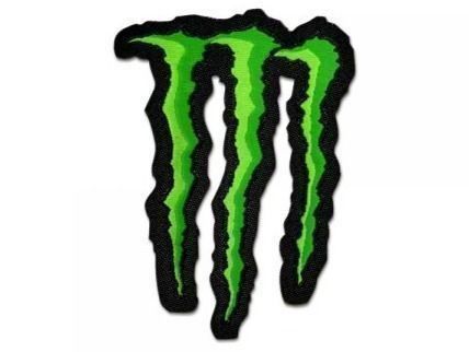 Patches: Monster Energy Patch Aufnäher 75x55mm – Neu und originalverpackt aus Goldach von SSRConzept