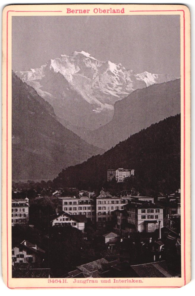 Fotografie &  Plakate: Fotografie Interlaken, Teilansicht der S – Gebraucht aus Berlin von bartko-reher