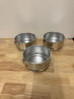 3 Aluminium Kochtöpfe Durchmesser 20 cm gebraucht