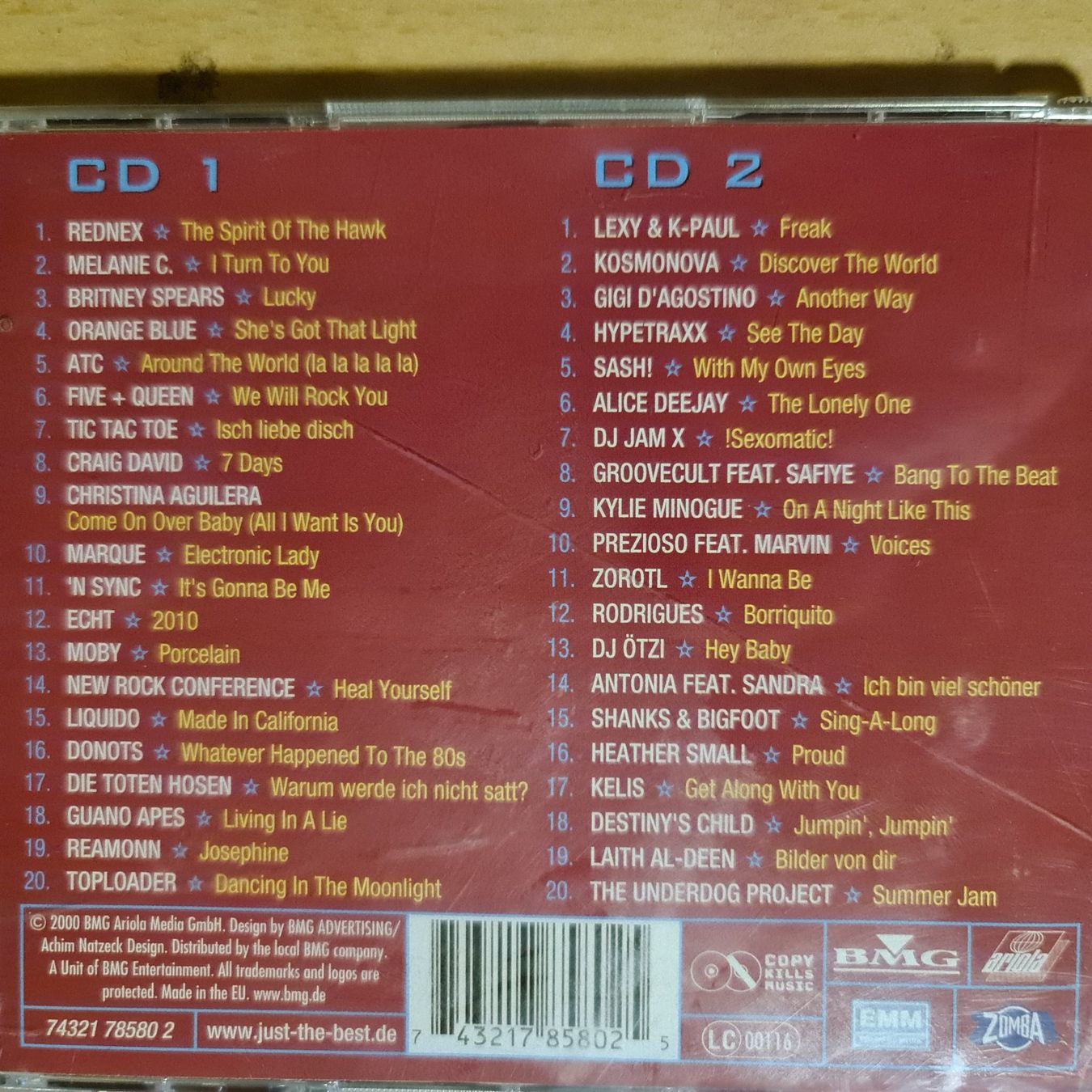 CD: Just the best 4/2000 CD – Usato da Dintikon venduto da Vexi 1