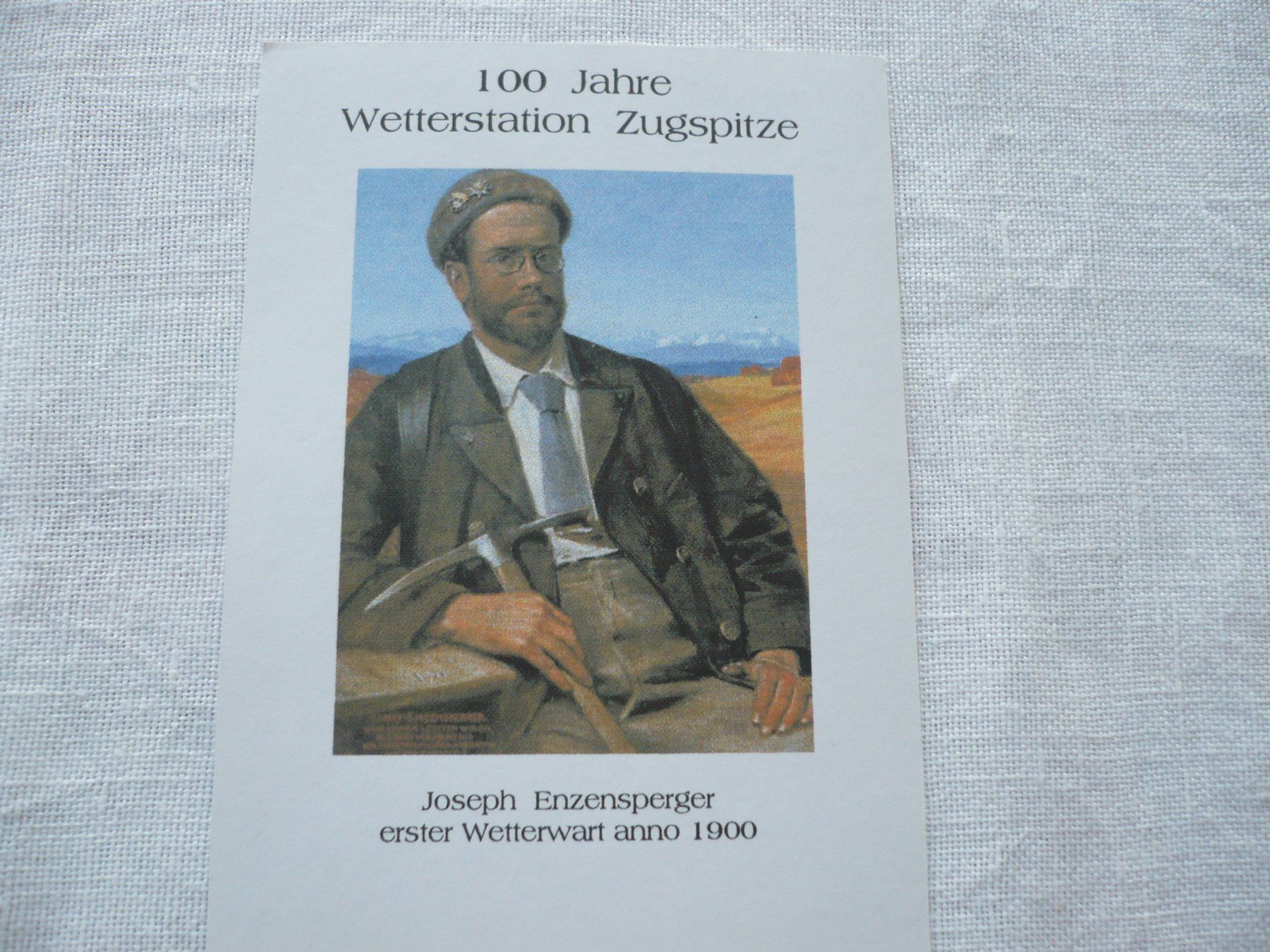 Alle Briefmarken: D 2000 ET-Karte 100 Jahre Wetterstation Zugspitze MiNr 2127 – Gebraucht aus Zürich von saltandpepper008
