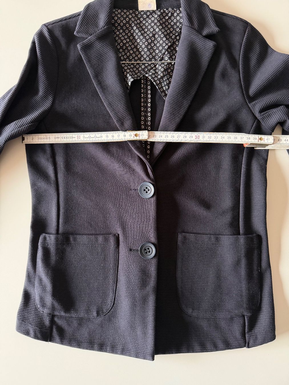 Taifun Giacche: Taifun Damen Blazer Gr. 36, Dunkelblau – Usato da Basel venduto da Ksjusha 8
