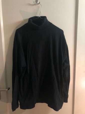 Schwarzer Rollkragenpullover von Biaggini Grösse L