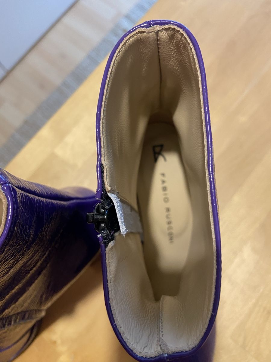 Scarpe da donna: Violette Lackstiefeletten – Nuovo (secondo la descrizione) da Binningen venduto da Dodo21 5