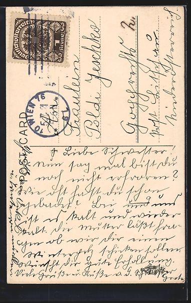 Cartoline postali: Mela Köhler: Mela Koehler: Dame mit Mis – Usato da Berlin venduto da bartko-reher 1