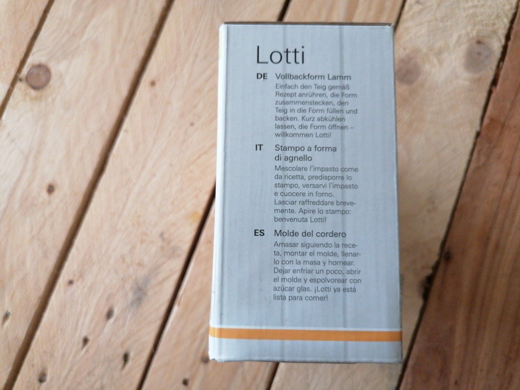 Backformen: Vollbackform Lamm NP: 26.- – Neu und originalverpackt aus Bäch SZ von Swissy46 2