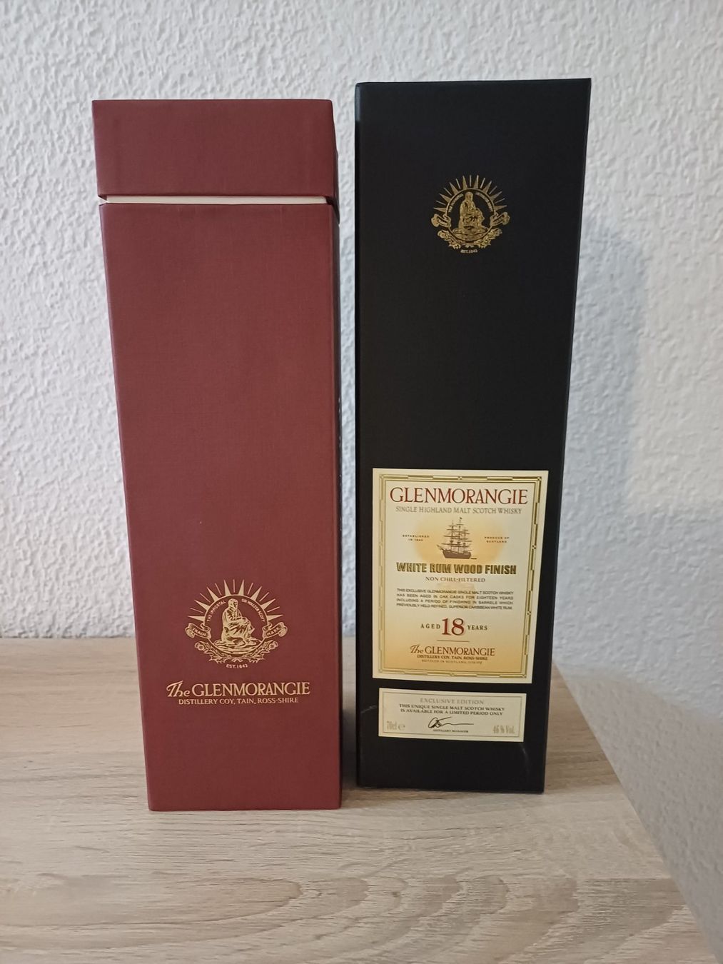 Glenmorangie Bevande alcoliche: 2 Rare Glenmorangie OA! – Nuovo e nell'imballaggio originale da Goldach venduto da Inlyner
