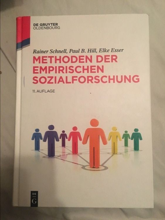 Bücher: Methoden der empirischen Sozialforschung – Gebraucht aus Zürich von jam_6ps6