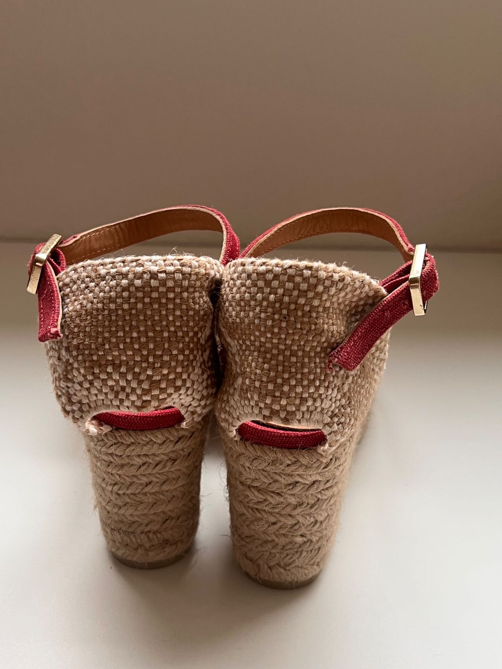 Scarpe da donna: Espadrilles compensées Castaner rouges, taille 36, été! – Nuovo (secondo la descrizione) da Cologny venduto da aidakr 6
