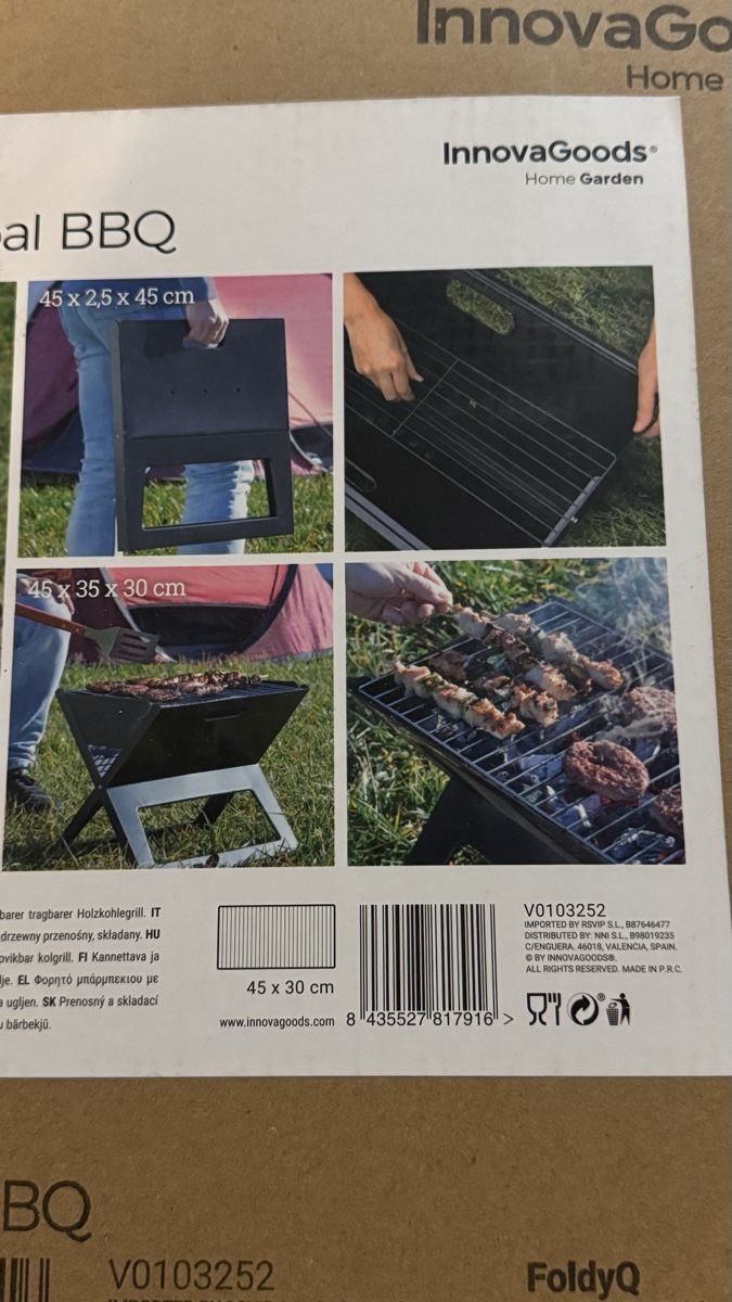Griglie: Klappbarer Grill für Picknick – Nuovo e nell'imballaggio originale da hochdorf venduto da tariq1 2