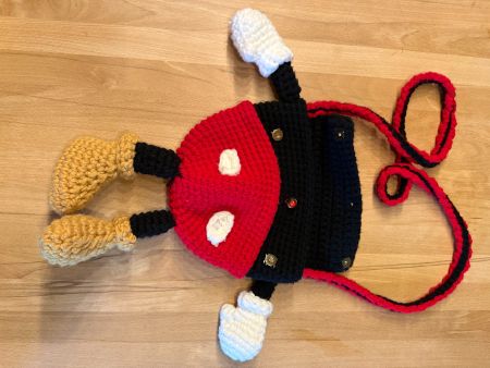 Hand crochet bag