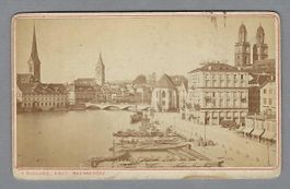 ZÜRICH, ALTE FOTO, 10 x 6, RICHARD PHOT. MÄNNEDORF