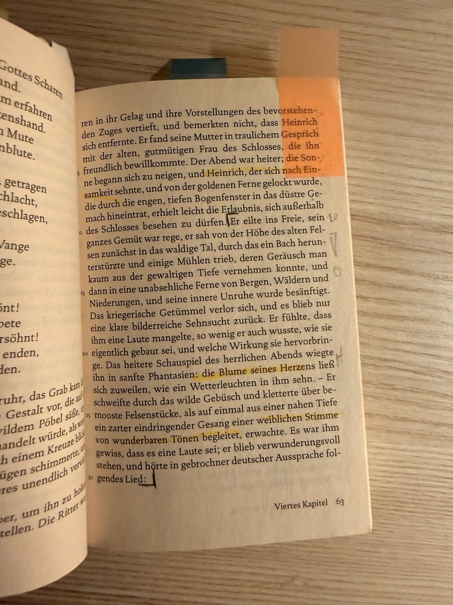 Livres: Novalis Heinrich von Oftendingen Reclam  – D'occasion à Dornach par val_y2ws 1