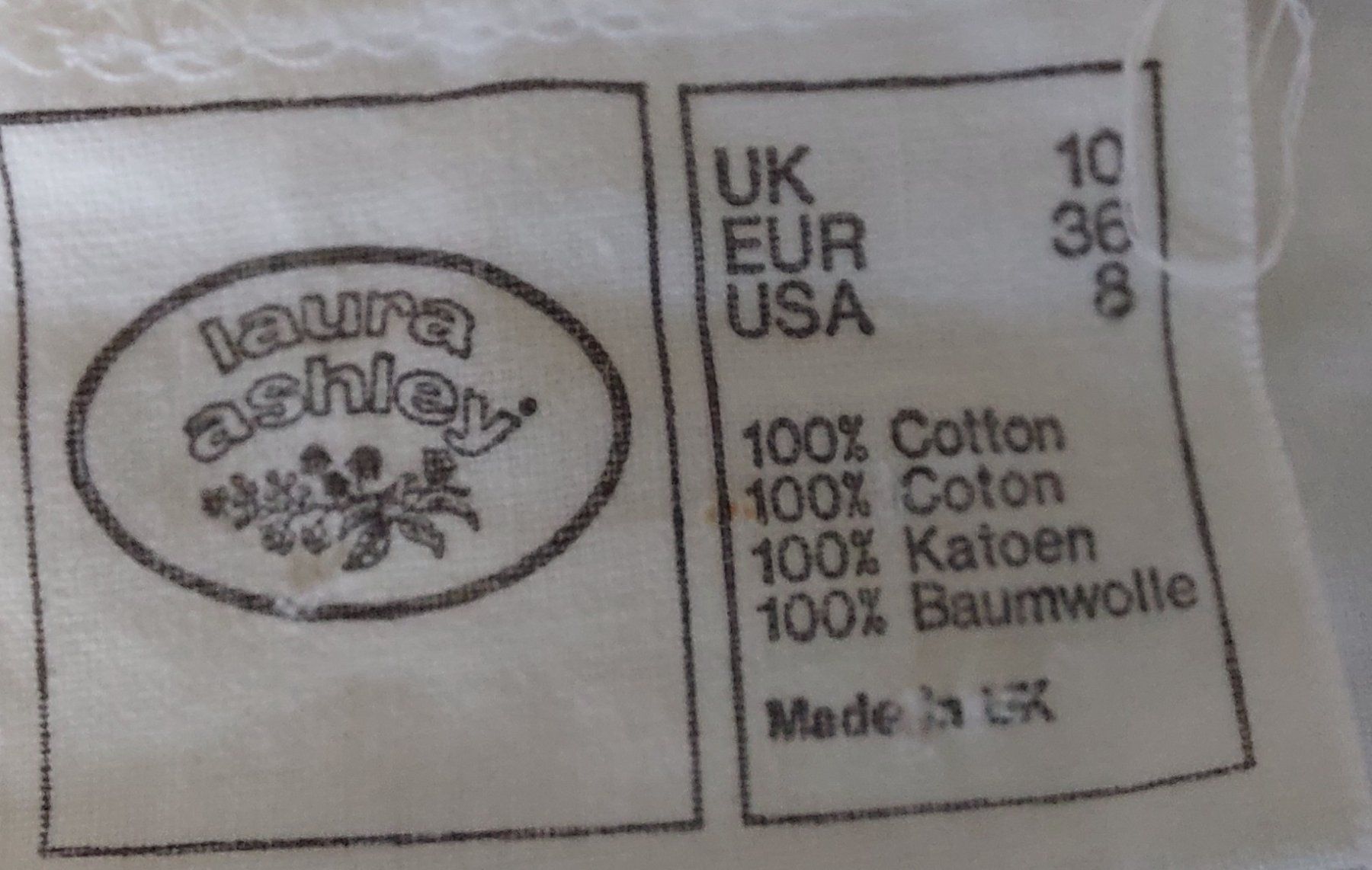 Laura Ashley Vestiti: Robe Laura Ashley vintage – Nuovo (secondo la descrizione) da Tschugg venduto da uldrypr 5