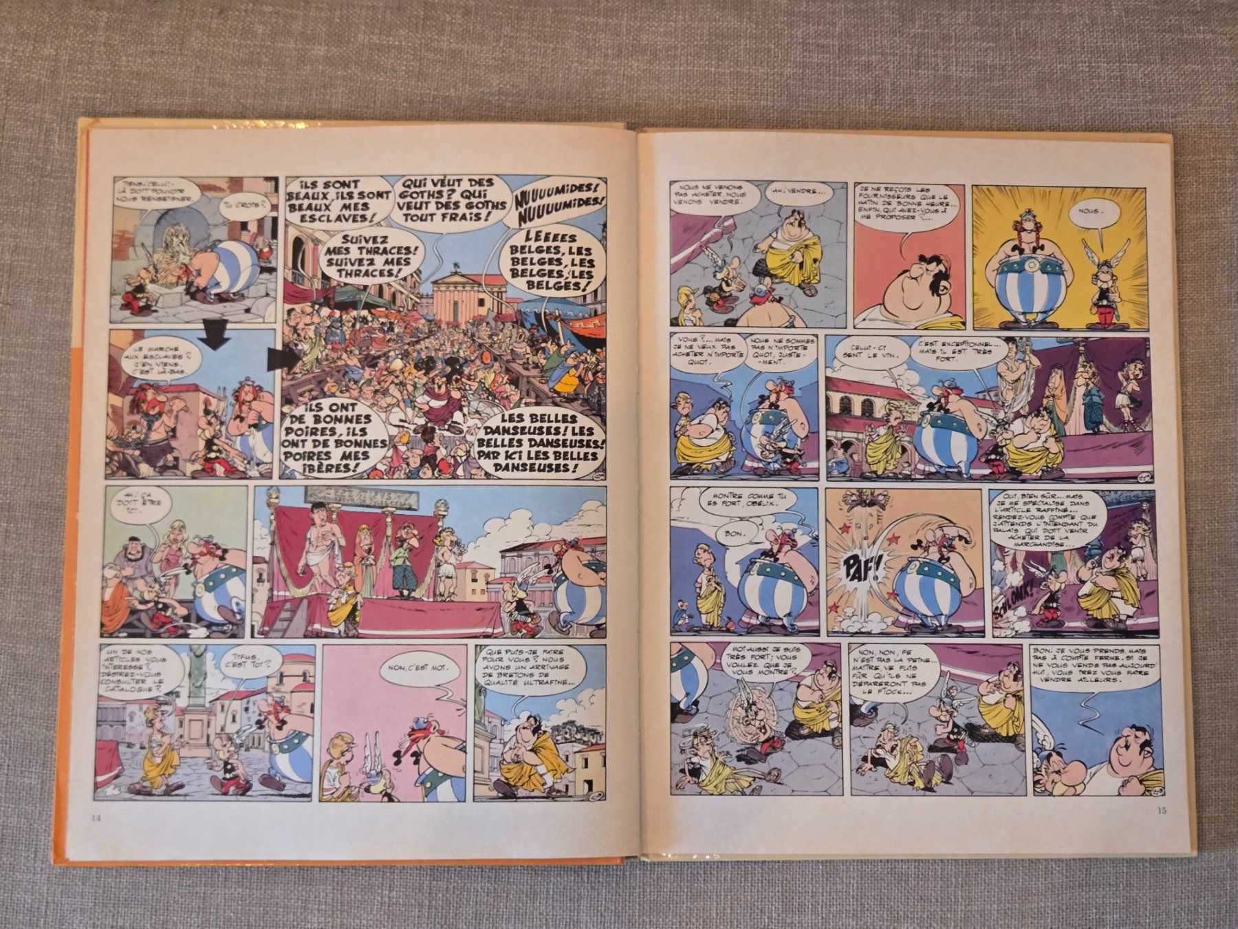 Fumetti: Astérix N°18 - Les lauriers de César – Usato da Crémines venduto da Blakedrake 5