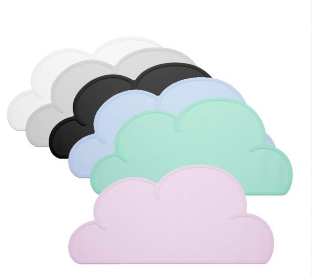 Tischset: Kinder Baby Platzset / Tischset 'Cloud'  aus Silikon- Schwar – Neu und originalverpackt aus Kriens von LittleButton84 1