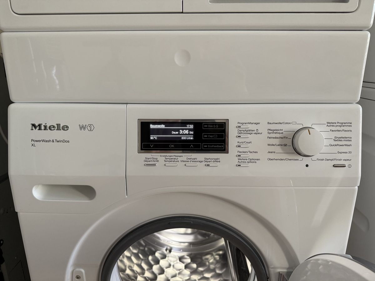 Miele Waschmaschinen: Miele Waschturm 9Kg A+++ – Neu (gemäss Beschreibung) aus Kilchberg ZH von Rei_9 7