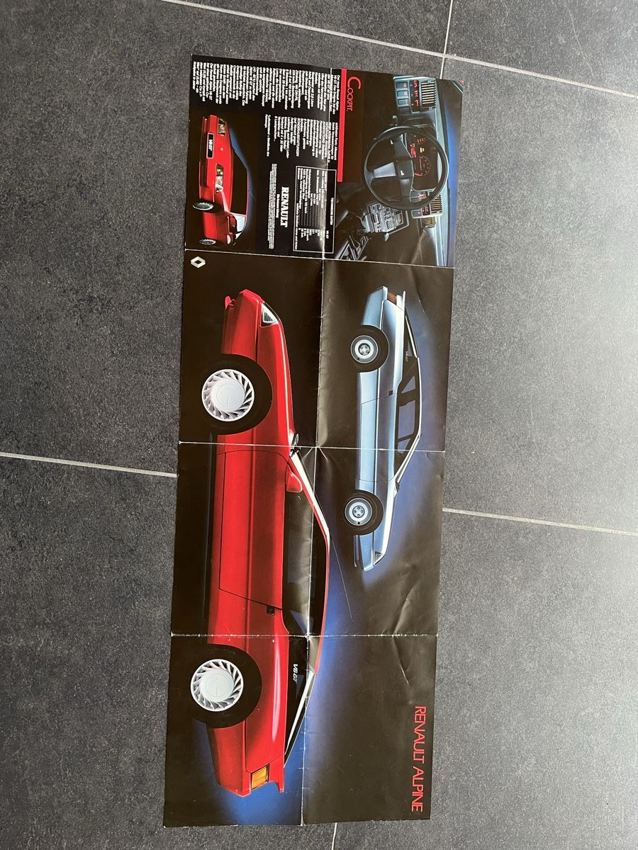 Renault Documenti: Renault Alpine V6 GT Prospekt – Usato da Fiaugères venduto da and_zb8r 2