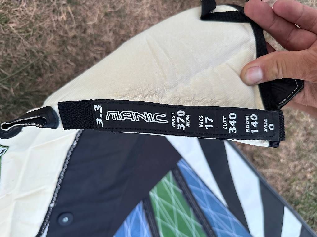 Surfen: GAASTRA MANIC 3.3 m2 Windsurfsegel – Gebraucht aus Märstetten von Luca6807 1