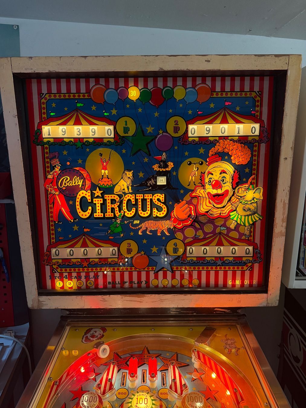 Flipper: Circus EM – Usato da Oberwil BL venduto da jones-oli 8