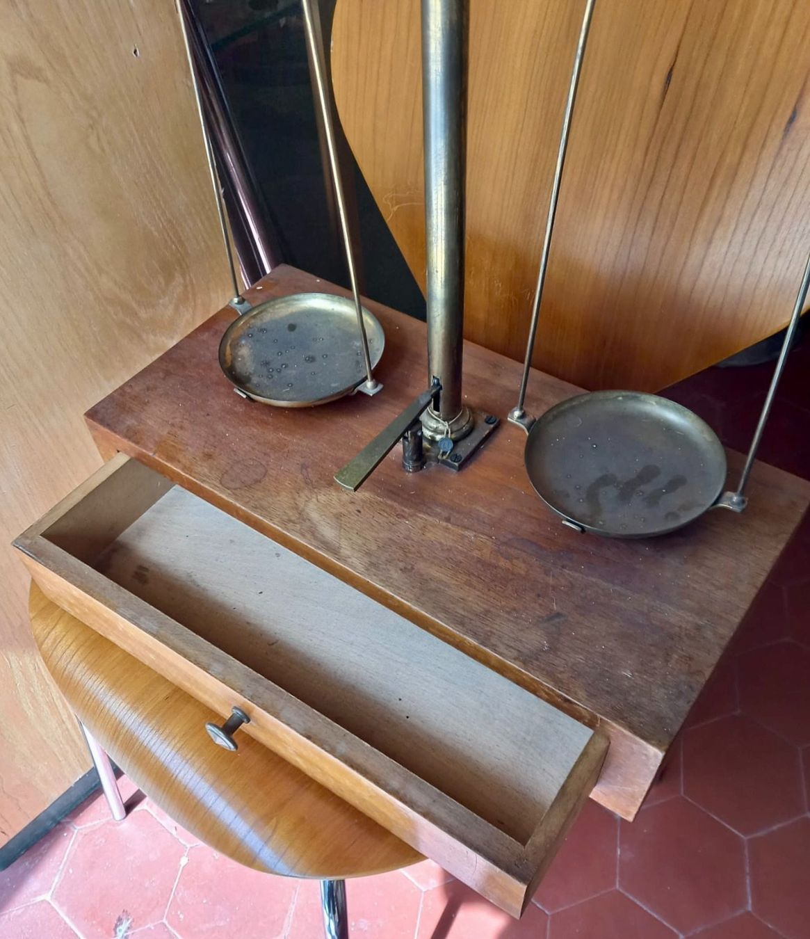 Accessori da laboratorio: alte Apothekerwaage – Usato da Burgdorf venduto da glasrabe01 2