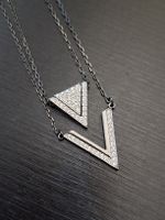 Halskette Set Zweireihig Swarovski 