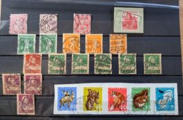 Lot Stempel Kanton Zug