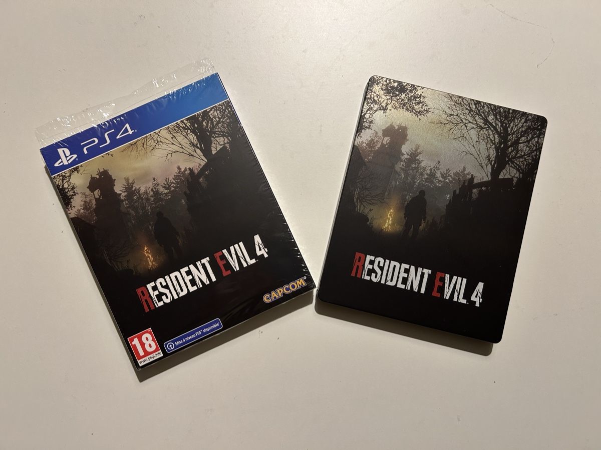 Giochi: Resident Evil 4 remake steel book PS4 – Nuovo (secondo la descrizione) da Pully venduto da PongDayOne 4