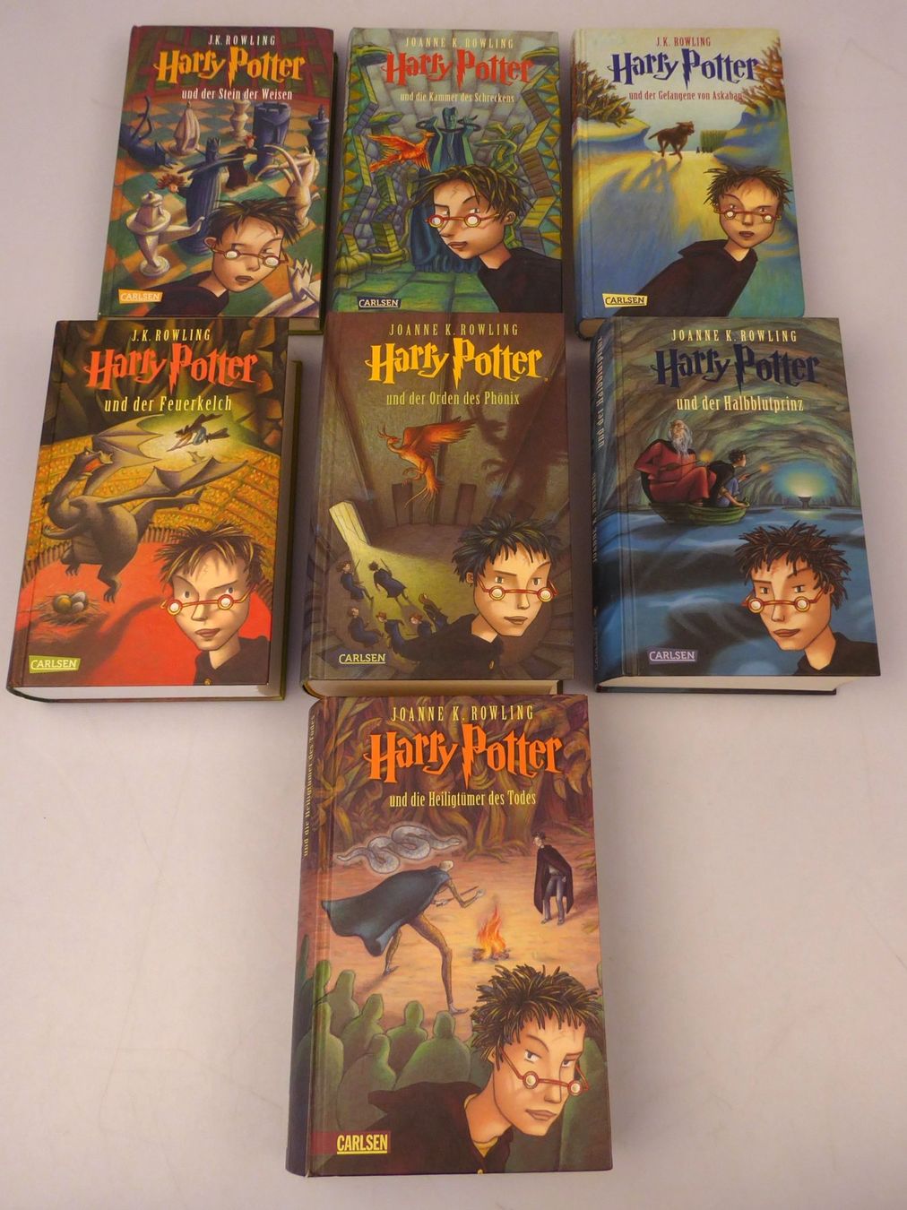Libri: Harry Potter Band 1-7 J.K. Rowling – Nuovo (secondo la descrizione) da Volketswil venduto da brockipfannenstil
