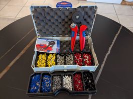 Assortiment douilles et Pince de sertissage