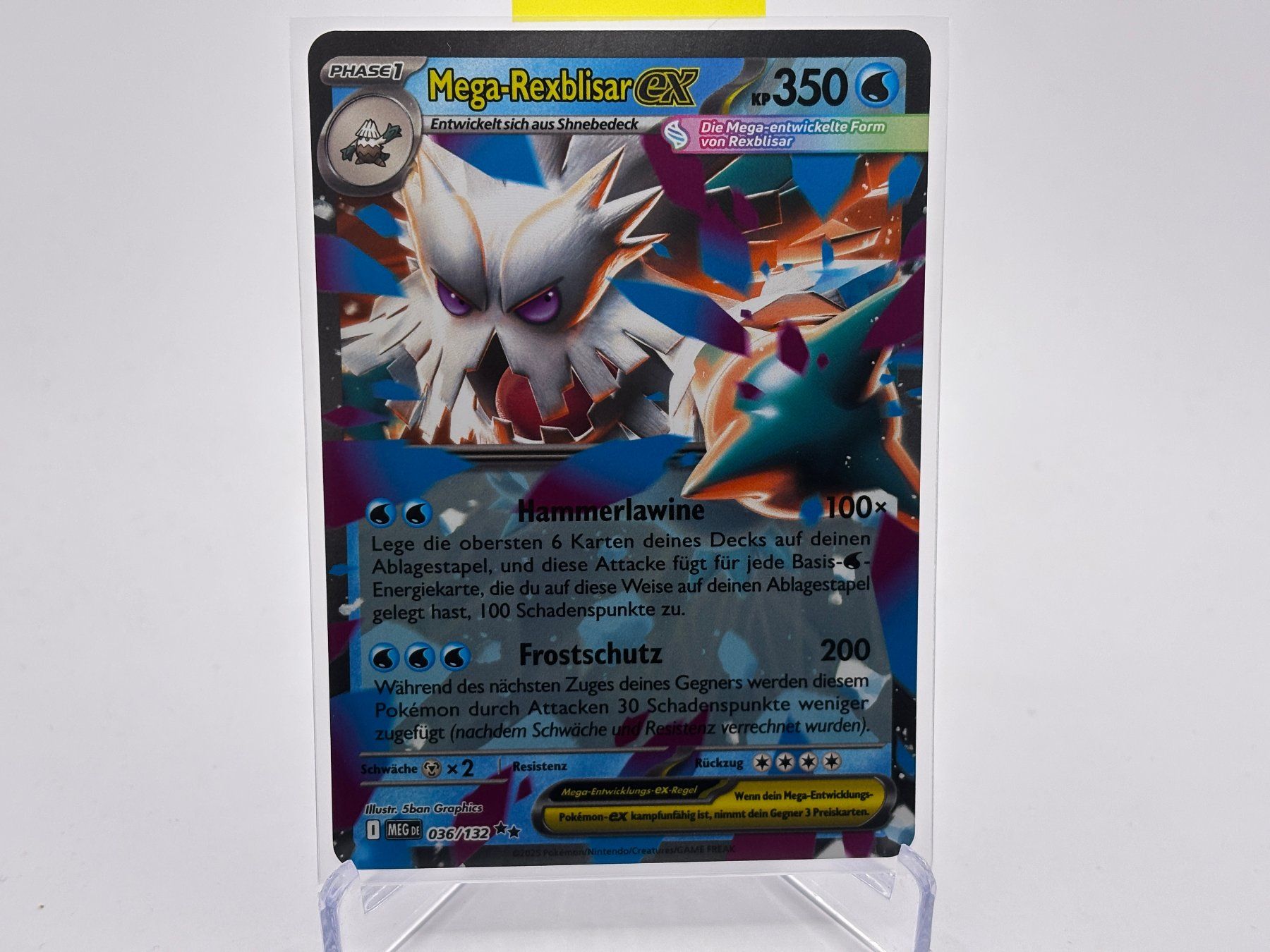 Pokémon Cartes à collectionner: Mega-Entwicklung - Mega Rexblisar ex  (MEG 36) - DE – Neuf (Voir description) à Allschwil par Bullach