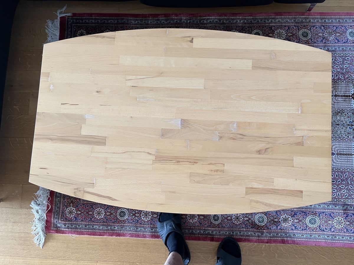 Tische: Salontisch Buche, 110 x 70 cm – Gebraucht aus Uttwil von kurtloehrer 4