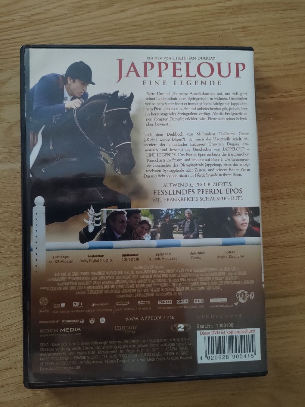 Tous les DVDs: Jappeloup - Eine Legende DVD – D'occasion à Winterthur par lumikki91 1