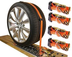 4x Spannset/gurt für AUTOTRANSPORT