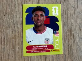 Panini FIFA World Cup 2026 Alex Freeman Sticker USA 6