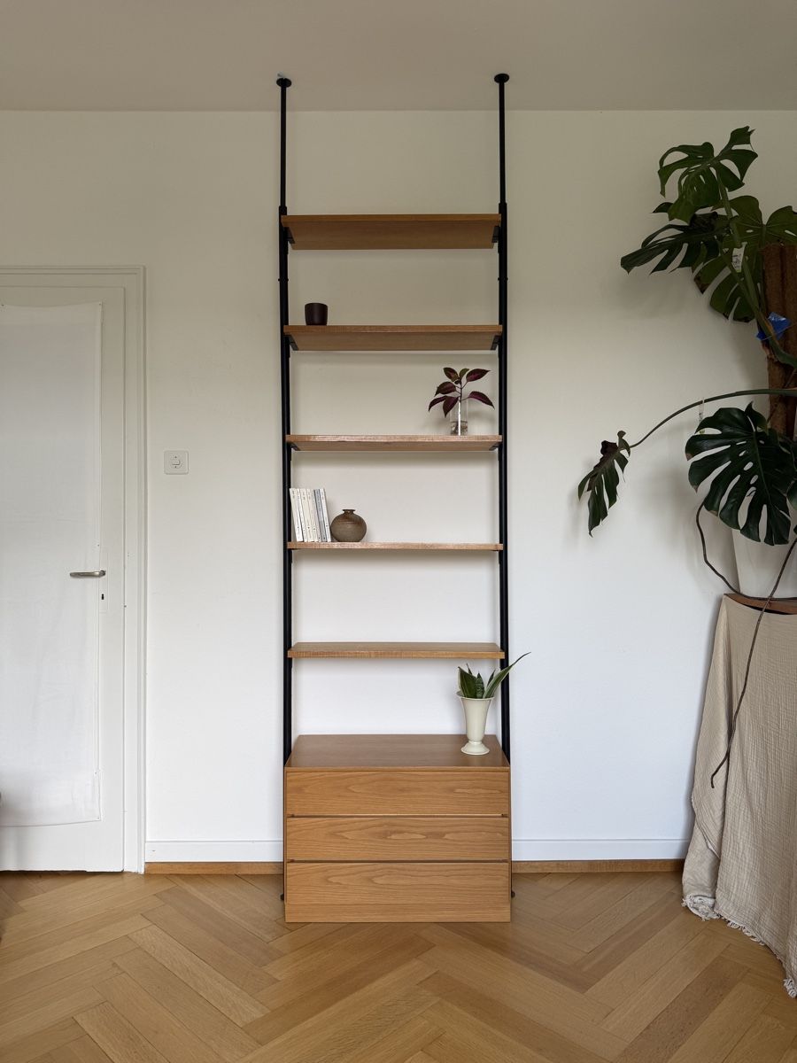 Regale: Midcentury Teleskopregal – Gebraucht aus Basel von Barty 1